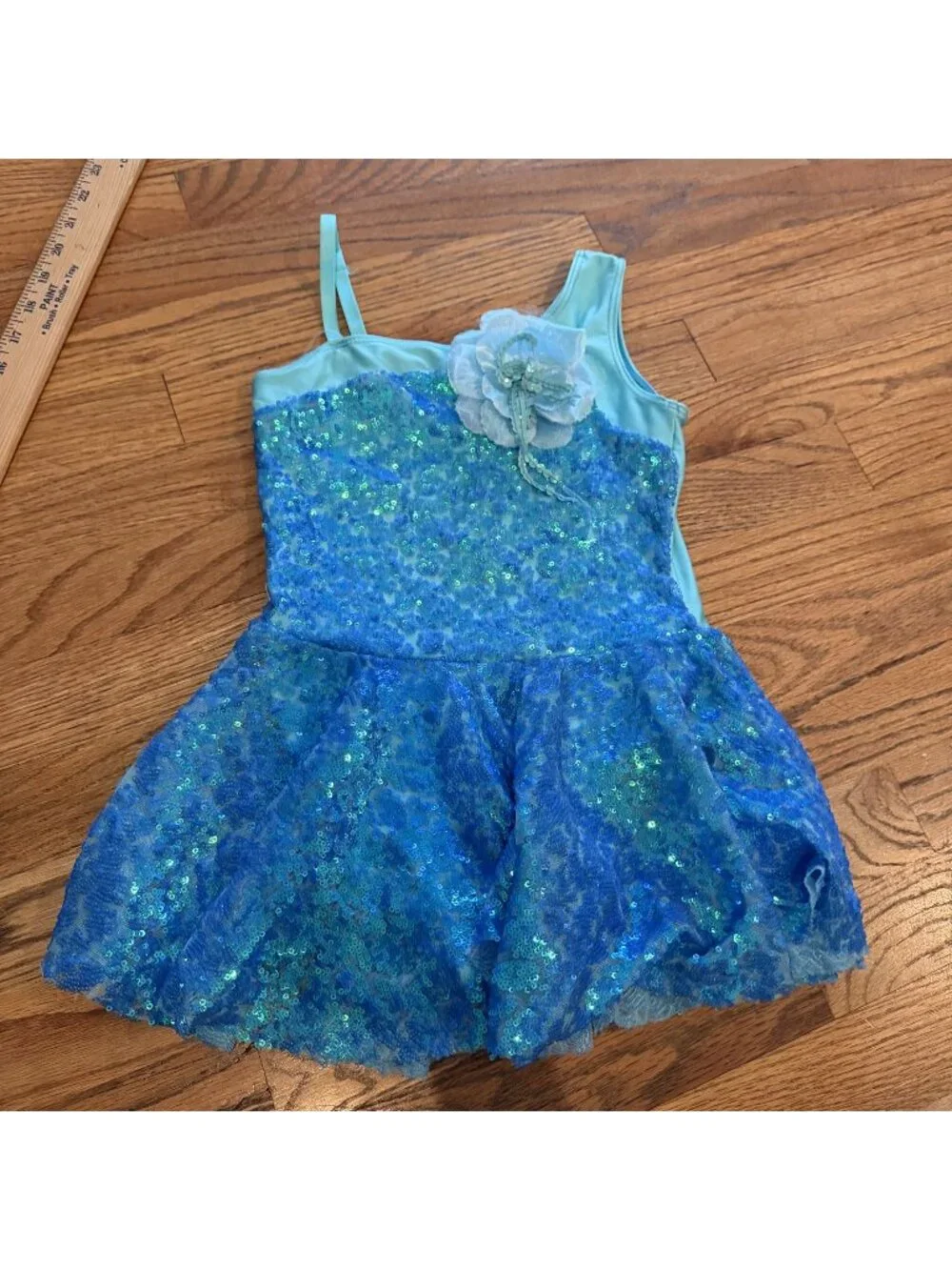 Costume Gallary Girls Medium Child MC Blue Competition Dance Costume 19323 Jazz